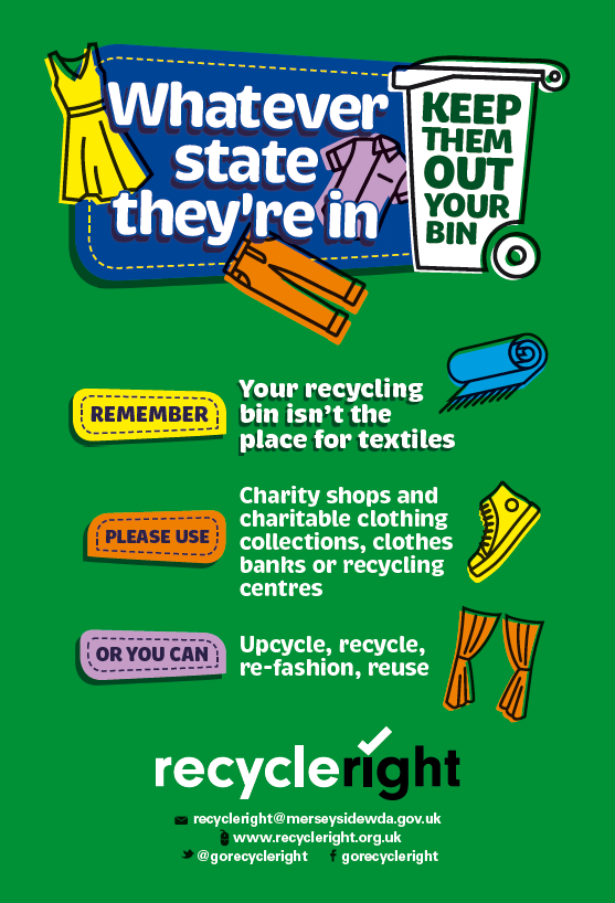 Recycling Know-No's - Textiles and Clothing - What Goes Where